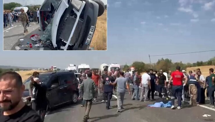 Diyarbakır’da katliam gibi kaza! Ölü sayısı her geçen saat artıyor