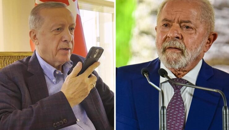 Cumhurbaşkanı Erdoğan ve Lula telefonda görüştü: İkili ilişkiler ve bölgesel gelişmeler ele alındı