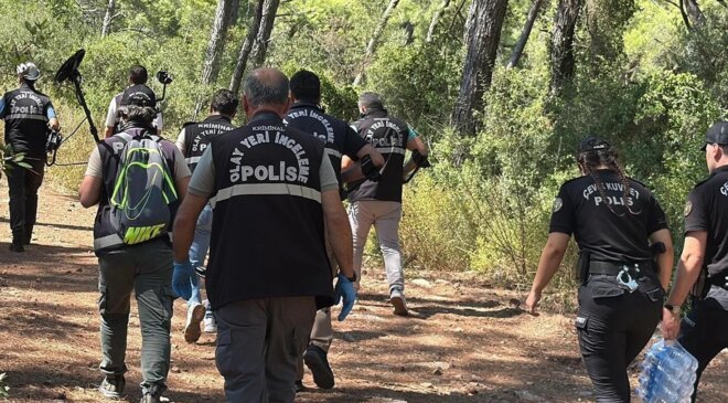Suikast timindeki FETÖ mensubu Karatepe’nin gösterdiği bölgede arama