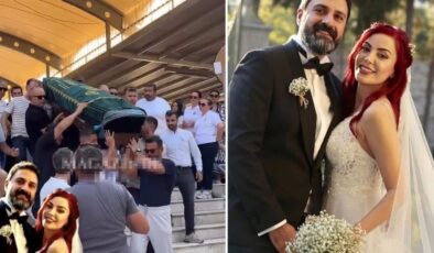 Erhan Çelik’in doktor eşi Özlem Gültekin son yolculuğuna uğurlandı
