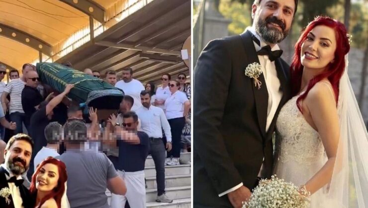 Erhan Çelik’in doktor eşi Özlem Gültekin son yolculuğuna uğurlandı