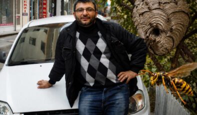 Eşek arıları mobilya ustasının sonu oldu: Yuvalarına sıcak su dökünce…