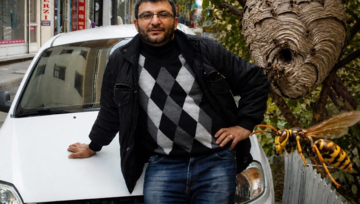 Eşek arıları mobilya ustasının sonu oldu: Yuvalarına sıcak su dökünce…