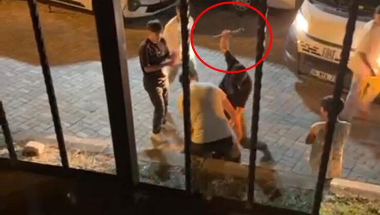 Baltalı dehşet anları kamerada! 17 yaşındaki çocuğa böyle saldırdılar