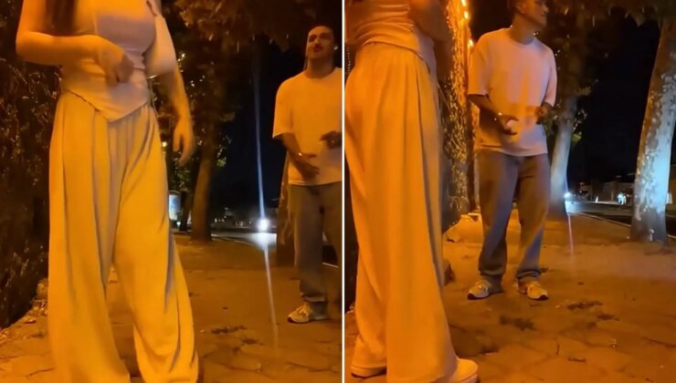 Eşiyle yürürken sivil polis bir anda yanlarına geldi! Sebebini açıklayınca şaşırdılar