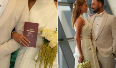 Ünlü şarkıcı Gökhan Özen ikinci kez nikah masasına oturdu
