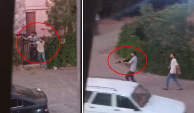 Görüntü Türkiye’den! Evden uzun namlulularla çıkıp komşularını taradılar