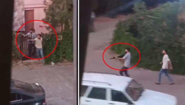 Görüntü Türkiye’den! Evden uzun namlulularla çıkıp komşularını taradılar