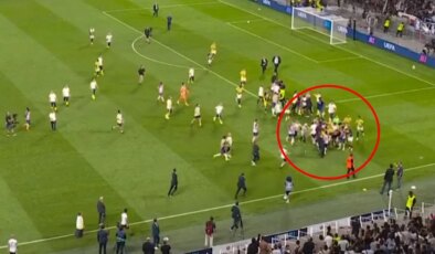 Lyonlu futbolcular, Guendouzi’ye saldırmaya kalktı