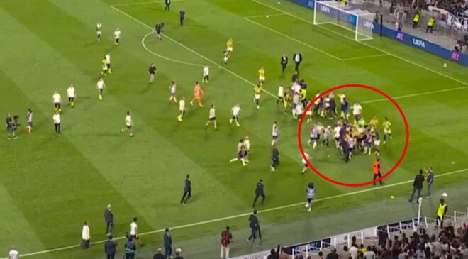 Lyonlu futbolcular, Guendouzi’ye saldırmaya kalktı