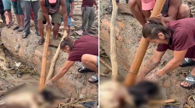 Selin vurduğu Nepal’de insanlık dışı görüntüler: Cesetleri talan ettiler
