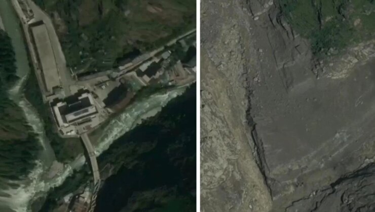 Sel felaketinin ardından Nepal-Çin sınır kapısı tamamen haritadan silindi