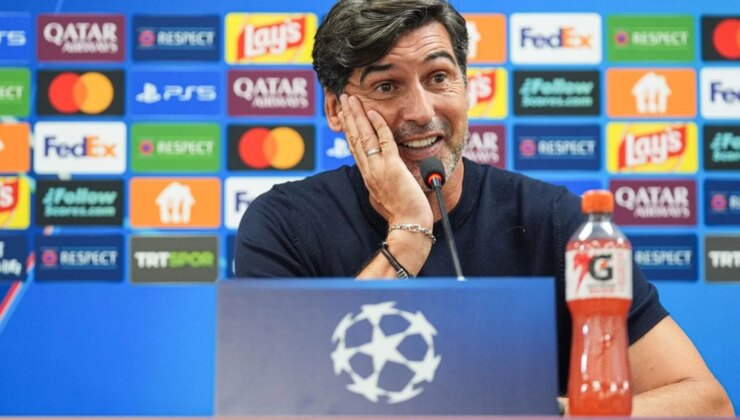 Paulo Fonseca, Fenerbahçe’ye methiyeler dizdi