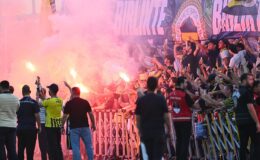 Fenerbahçe, Sturm Graz maçına hazır! Taraftarlar Samandıra’yı yaktı