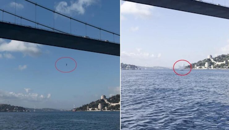Film çekimi sandıkları olay gerçek çıktı! Boğaz’a atladı, vatandaşlar yetişti