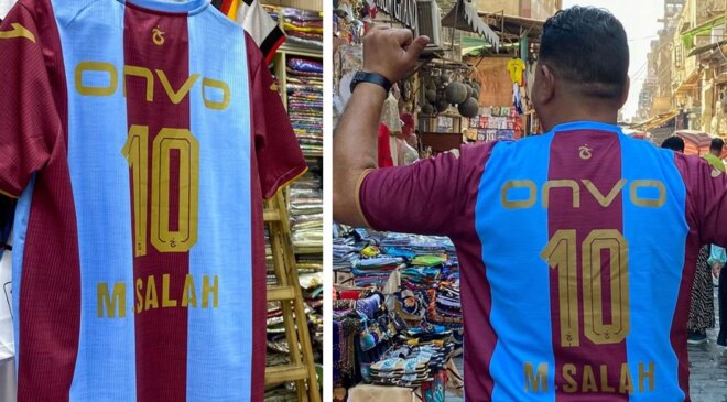 Formaları kapış kapış gidiyor! Mısır’da Salah çılgınlığı