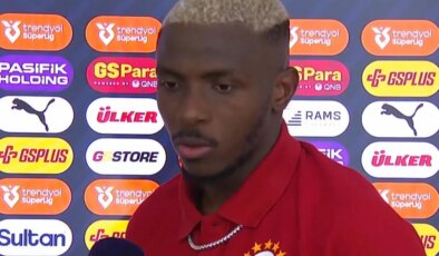 Osimhen Galatasaray’dan ayrılacak mı? Transfer yanıtı kafa karıştırdı