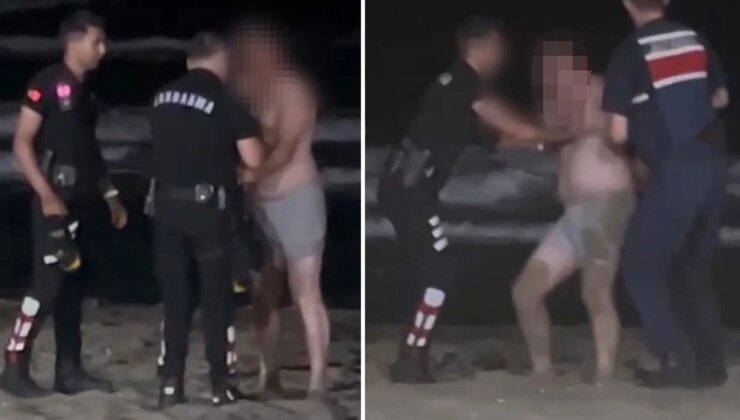 Kumbağ’da tehlikeli inat: Jandarma dakikalarca ikna etmeye çalıştı