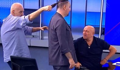 Ahmet Çakar ve Necati Ateş, o pozisyonu stüdyoda canlandırdı
