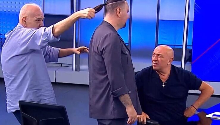 Ahmet Çakar ve Necati Ateş, o pozisyonu stüdyoda canlandırdı
