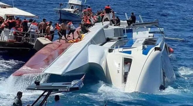 Girne’deki gemi faciasında kaptanın da aralarında bulunduğu 8 kişi gözaltına alındı