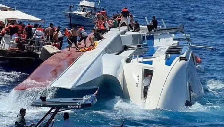 Girne’deki gemi faciasında kaptanın da aralarında bulunduğu 8 kişi gözaltına alındı