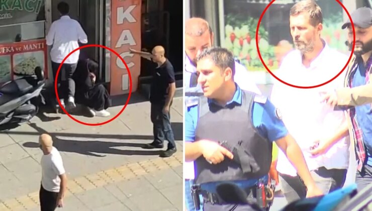 Gaziosmanpaşa’da eski sevgili dehşeti kamerada! Genç kadını öldürüp kendini rehin aldı