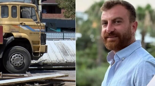 Genç mühendisten acı haber! Taşımaya çalıştıkları çatı üzerlerine düştü