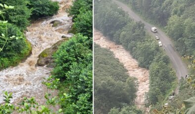 Giresun’da facia! Anne ile iki kızı sel sularına kapıldı