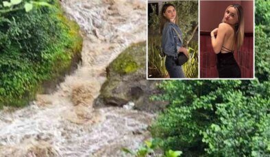 Giresun’da anneleri ile sel sularına kapılan iki kız kardeşin cansız bedenleri bulundu