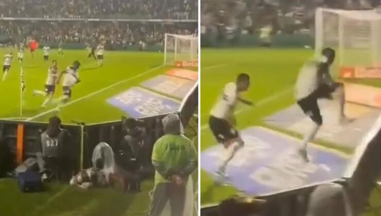 Gol sevinci kabusa döndü! Reklam panolarından…