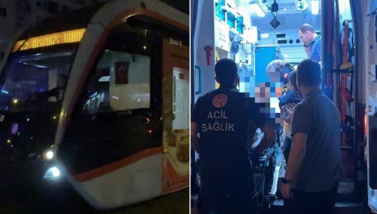 Kayseri’de hareketli gece! Tabancayla yaralanan şahıs tramvaya bindi