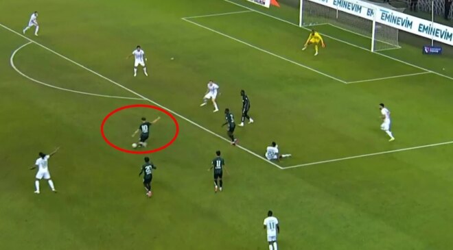 Berkan Kutlu’dan Amedspor’a karşı şık gol