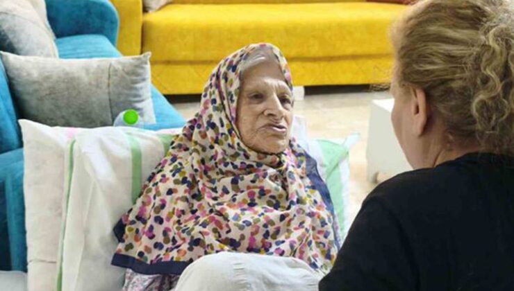 Hatay’da yaşayan Hanuf Nine yıllara meydan okuyor
