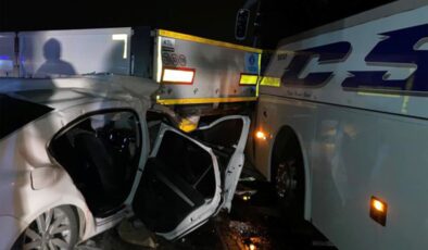Hatay’da zincirleme kaza: 2 ölü, 4 yaralı
