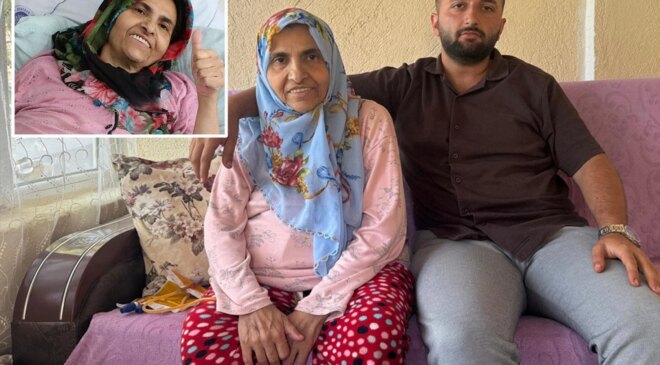 Hamileyken aldırmak istediği oğlu karaciğeriyle annesini hayata bağladı
