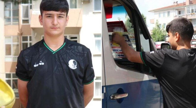 14 yaşındaki limonatacı ayda 90 bin lira kazanıyor
