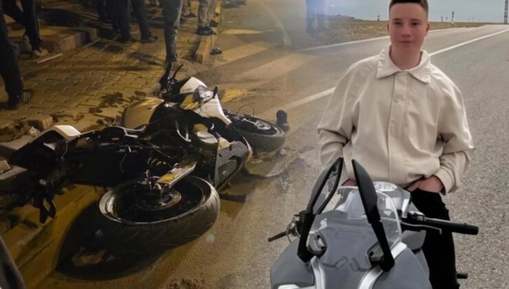 Henüz 14 yaşındaydı: Ehliyetsiz kullandığı motosiklet sonu oldu