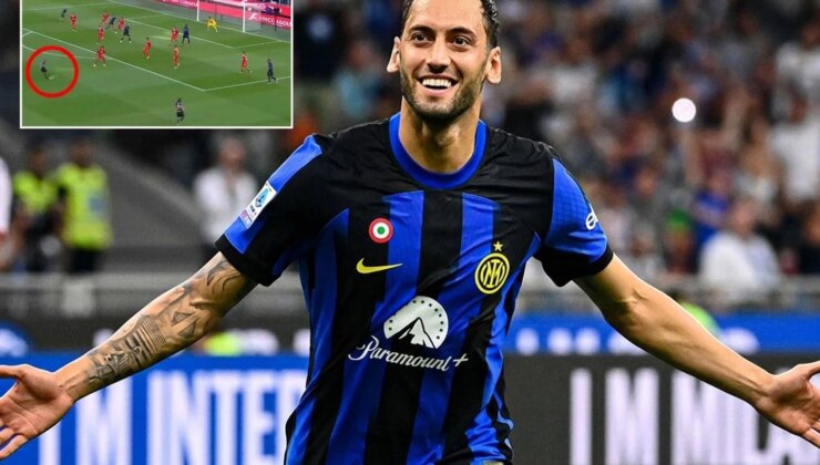 Hakan Çalhanoğlu’ndan muhteşem bir gol