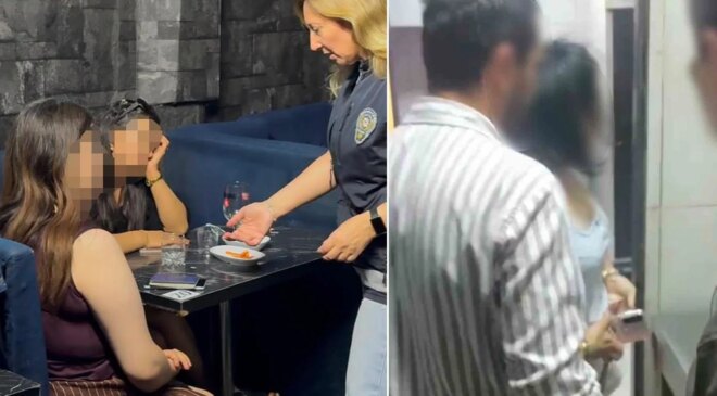 Her yerden kadın çıktı, biri de tezgahın altındaydı