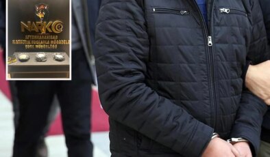 Afyonkarahisar’da 5 kg uyuşturucu hammaddesiyle yakalanan şahıs tutuklandı