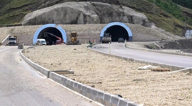 Erzurum ile Rize arasındaki mesafeyi 52 kilometre kısaltacak dev tünelin inşası hız kazandı