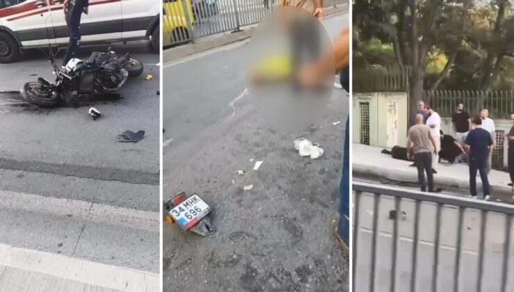 İki motosikletli feci şekilde çarpıştı! Korkunç kazada bir kişi hayatını akybetti