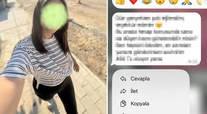 İlk buluşma sonrası adamdan gelen mesajı görünce engeli bastı