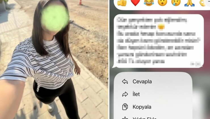 İlk buluşma sonrası adamdan gelen mesajı görünce engeli bastı