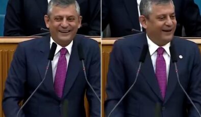 Özgür Özel’in ilk grup toplantısına damga vuran an! Kendisi de gülmeden edemedi