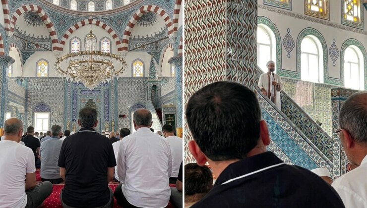Camide hutbe dinlemeyen cemaate imamdan sert tepki: Böyle devam ederseniz ineceğim