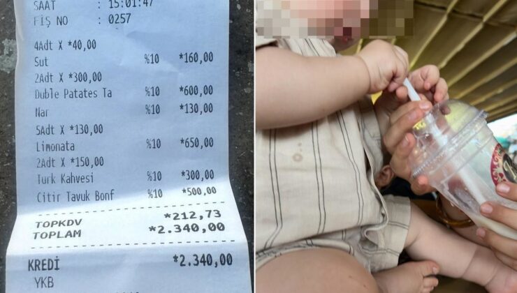 İşletmeler iyice abarttı: Dışarıdan getirilen çocuk sütü bile hesaba eklendi