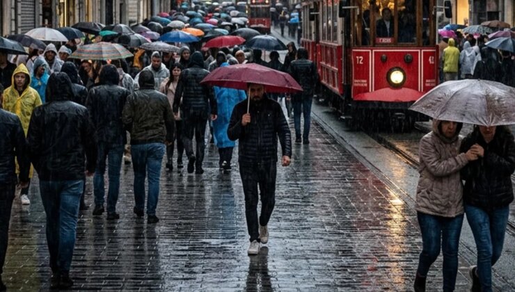 Tarih verildi! İstanbul’a gök gürültülü yağış geliyor