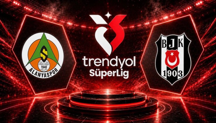 Alanyaspor-Beşiktaş mücadelesinde ilk 11’ler belli oldu